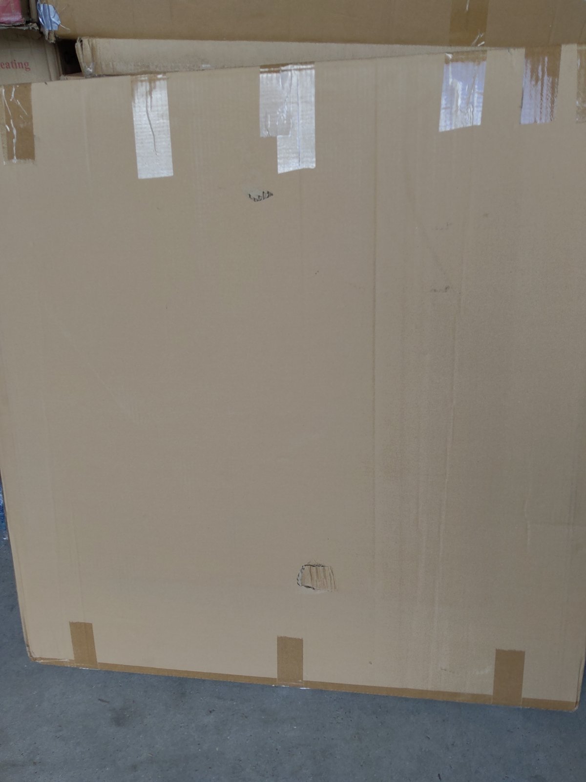 Tweedekans - Spiegel rond 80 cm met koperen frame - Default