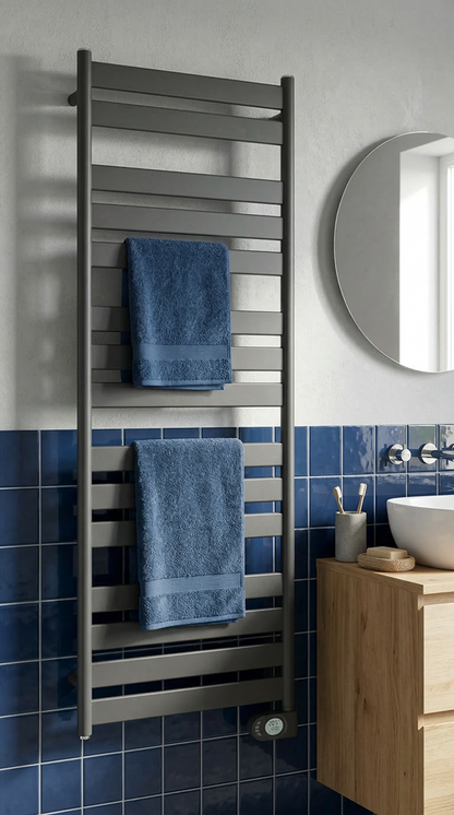 Adax Wave elektrische handdoekradiator Black