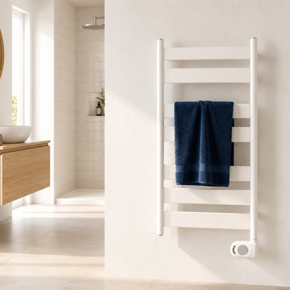 Adax Wave elektrische handdoekradiator 300 - 750Watt White