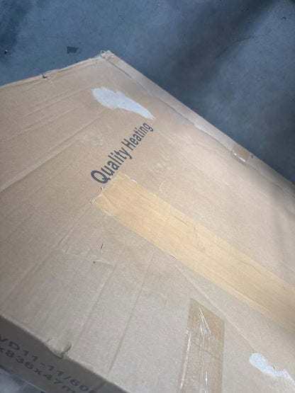 Tweedekans - Elektrische radiator horizontaal wit 800Watt Calysta - Default