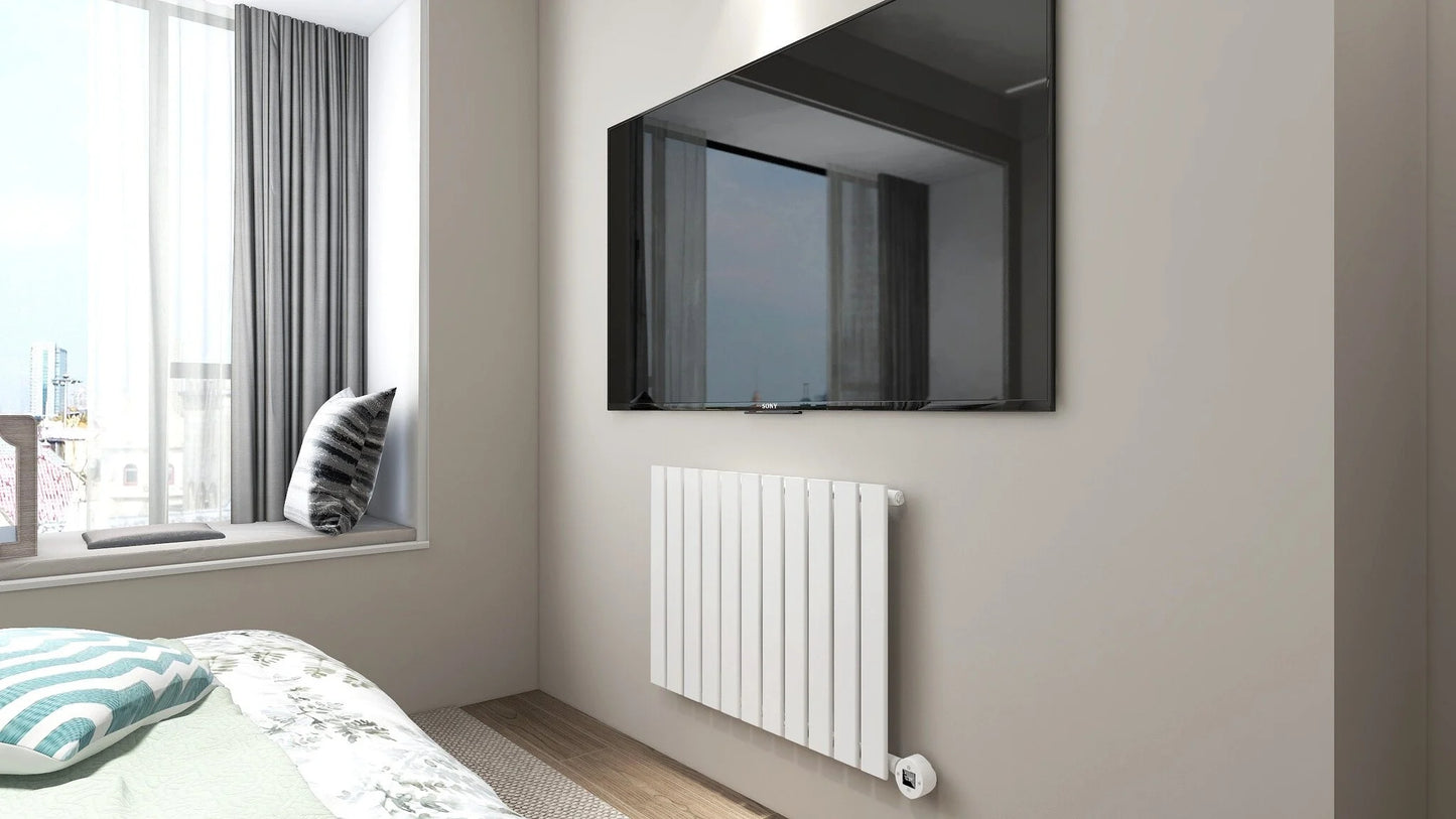 Tweedekans - Elektrische radiator horizontaal wit 800Watt Calysta - Default