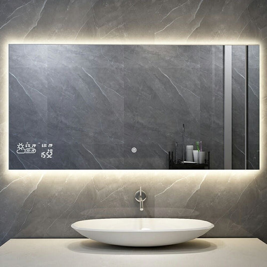 Smart spiegel met led verlichting infrarood verwarming