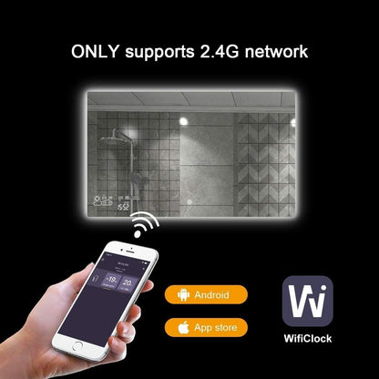 Smart spiegel met led verlichting infrarood verwarming